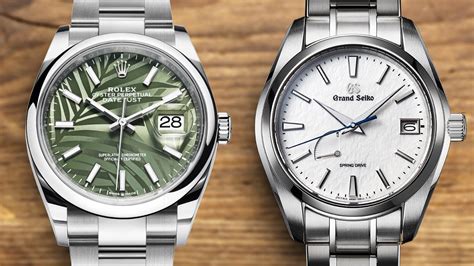 seiko gs vs rolex|grand Seiko vs Rolex reddit.